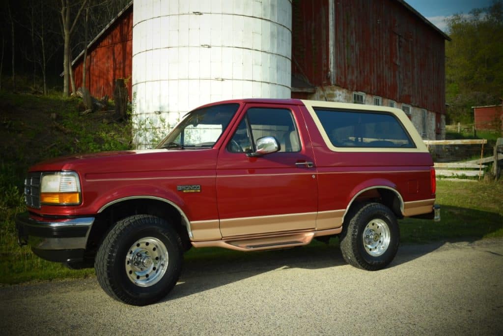 4 - 1995 Ford Bronco