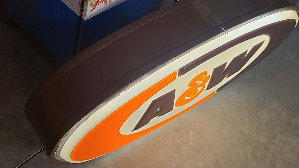 A&W Root Beer Lighted Sign | Buy Gone Classics